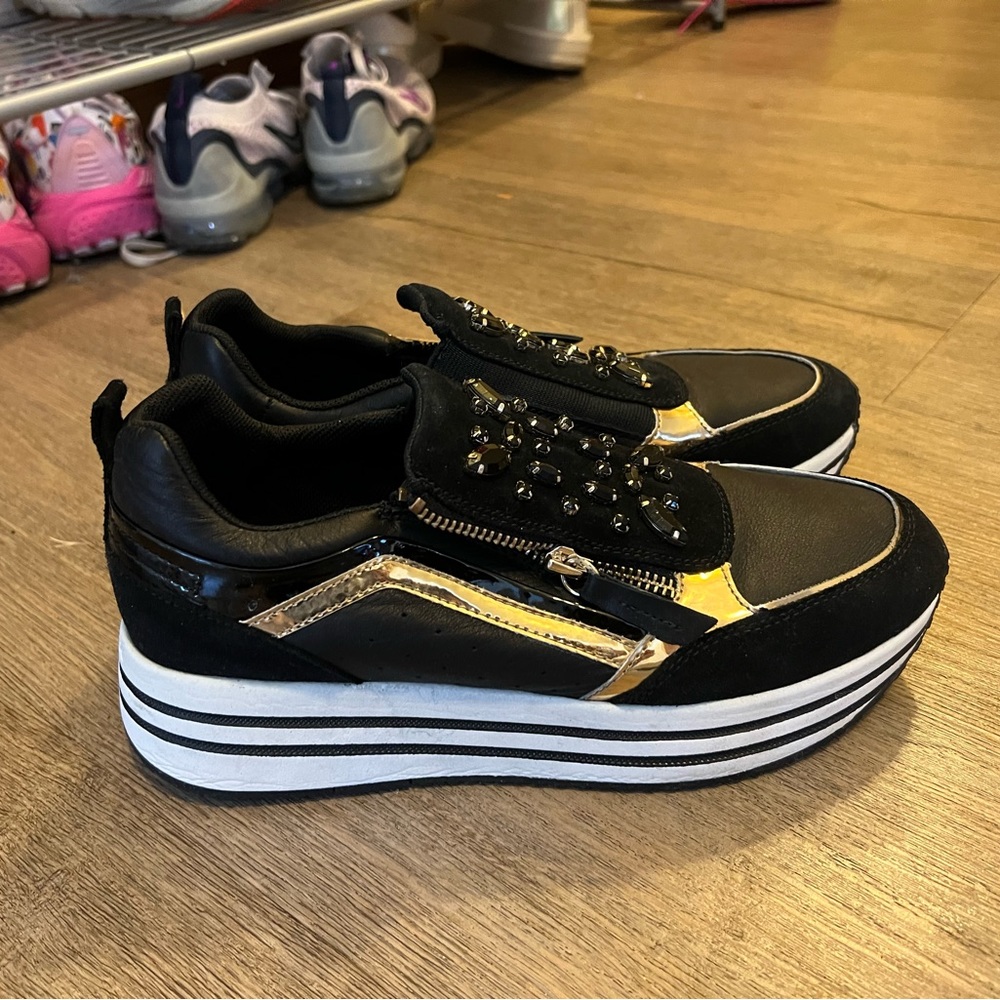 Geox women's platform sneakers